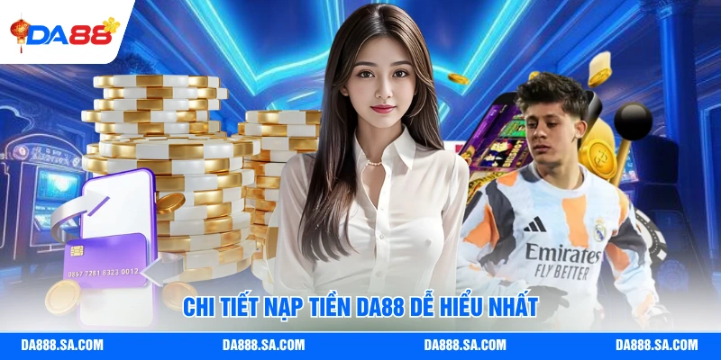 Chi tiết nạp tiền Da88 dễ hiểu nhất