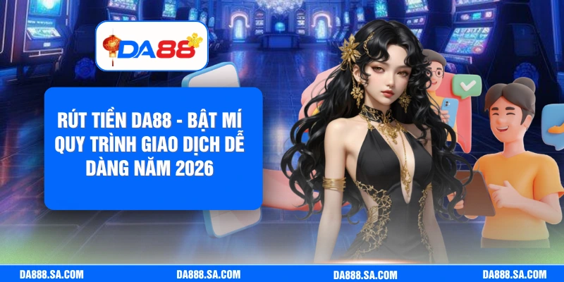 Rút Tiền Da88 - Bật Mí Quy Trình Giao Dịch Dễ Dàng Năm 2026